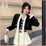 HB5649 Women's suit skirt style jacket women's spring and autumn  outfit a complete set Longsleeve