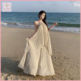 HB5536 Womens coords  sexy fairy suit skirt super fairy seaside holiday skirt Highwaist Set