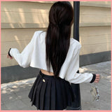 HB5649 Women's suit skirt style jacket women's spring and autumn  outfit a complete set Longsleeve