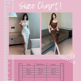 HB5149 Women's Suit Skirt Feminine Fishbone Strap Top + High Waist Slit Covering Hips One-Step Long Skirt Two-piece Set