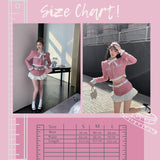 HB5053 Women's style suit, feminine ladylike bow, long-sleeved short coat top, spring and summer A-line short skirt two-piece set