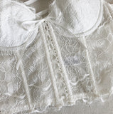 Bow Tie Back Lace Camisole