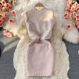 Simple Chiffon Professional Women's Dress