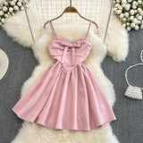 Fairy Slim Tube Top Bow Knot- Sleeveless Dress