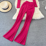 Casual Wide Leg Women's Pants