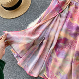 Sweet Fairy Summer Waist Slim Beach Dress