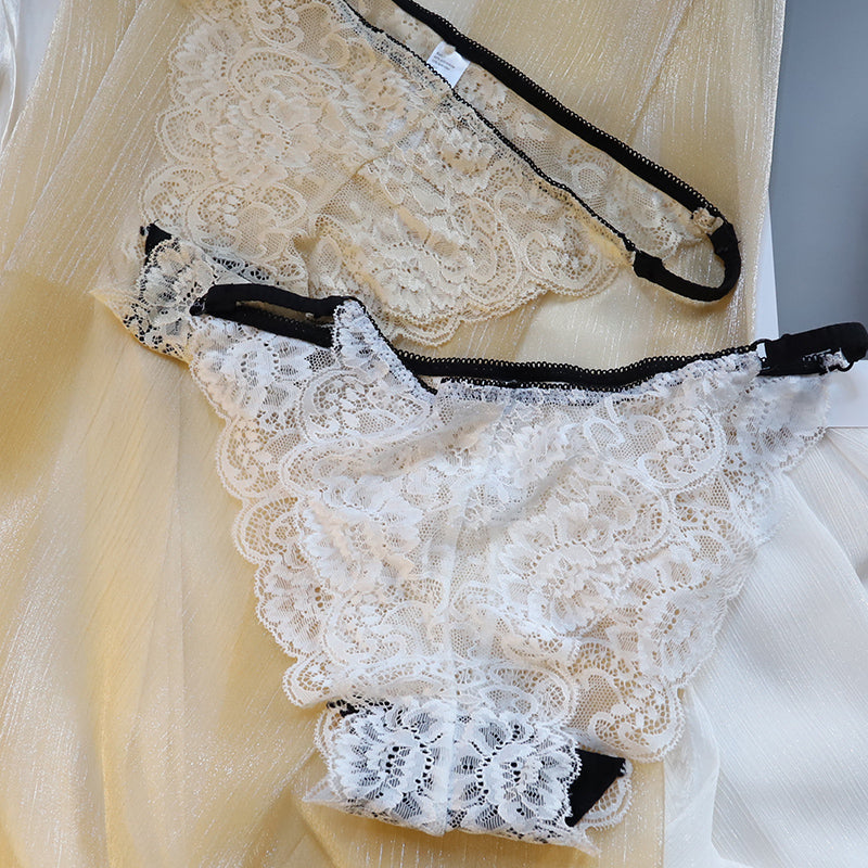 Ultra-thin Lace Underwear Bra set – Hello Beautiful Clothing Store