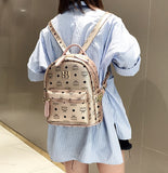 Travel Trade Brand-new Willow Nail Print School Backpack