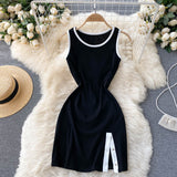 New Suit Female Street Fashion Short Jacket + Sexy Fitted Dress set