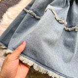 Denim Set - Women Short Cardigan + Dress