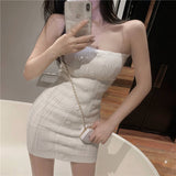 Sexy Bodycon Knitted Tube Dress