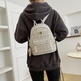 Trendy Women's Woolen Casual Trend Backpack