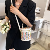 Women's Bucket Bag One Shoulder Crossbody Bag